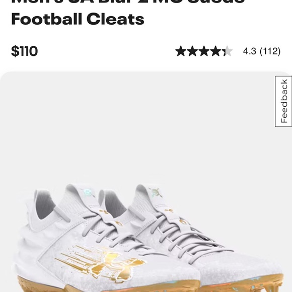 ua blur smoke suede 2.0 MC - Picture 6 of 6